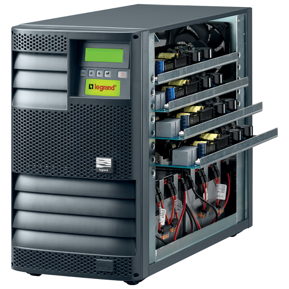 UPS 3,75 KVA TOWER ONLINE LEGRAND MEGALINE HE da ADDER
