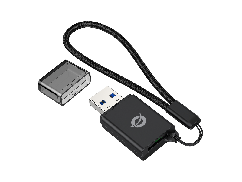 LETTORE SCHEDE USB 3.0 UHS-I BK MICRO SD T-F,MICRO SDHC,MICRO SDXC da ADDER