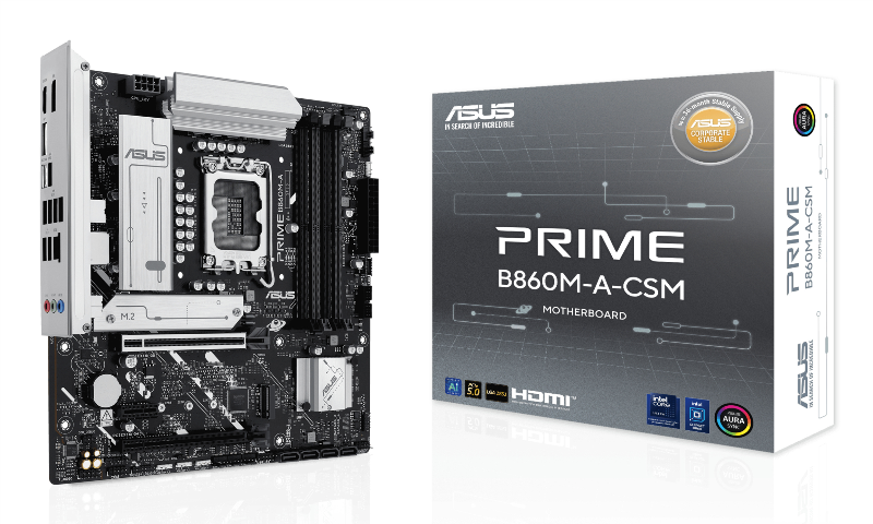 MB ASUS PRIME B860M-A-CSM 1851 2M.2 4S3 1HD/2DP MATX da ADDER