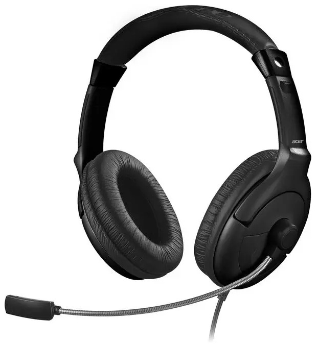 CUFFIA C/MICROFONO 3,5M GAMING ACER JACK DA 3,5 MM. da ADDER
