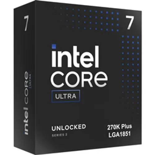 CPU INTEL Core Ultra 7 270K Plus 3,7Ghz (5,5Ghz turbo) 24Core BX807682 da ADDER