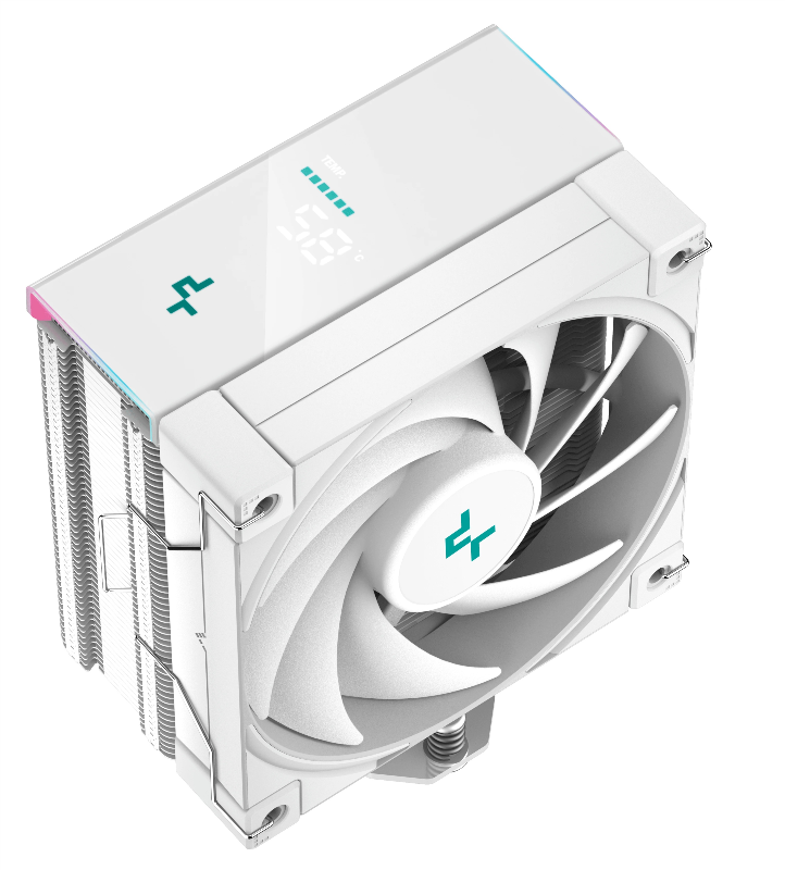 DISSIPATORE ARIA DEEPCOOL AK400 WH LGA 1151>1700 AMD AM4>AM5 RGB da ADDER