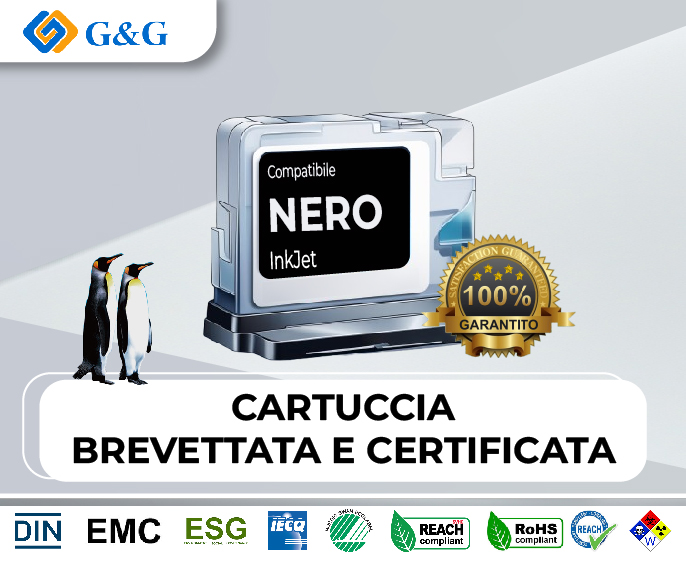 INK G&G BR LC-123BK K 600 PAG da ADDER