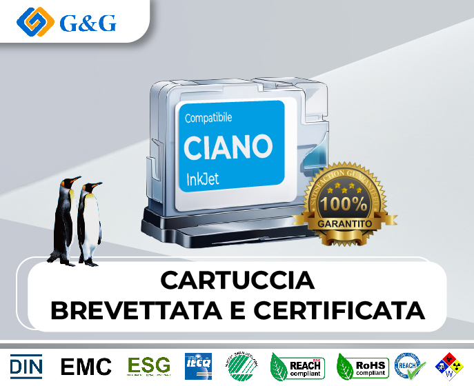 INK G&G BR LC-123C C 600 PAG da ADDER