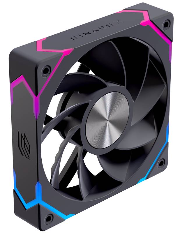 VENTOLA PER CASE CASE 120MM RGB BK RAFFREDDAMENTO LATERALE O INFERIORE da ADDER