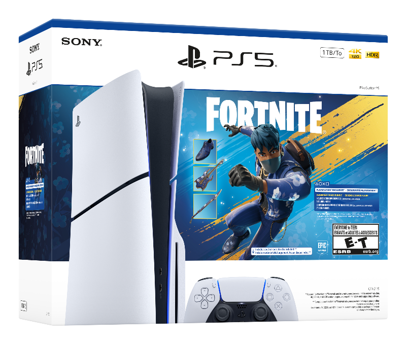 SONY PLAYSTATION 5 1TERA PS5 FORTN DISC EDITION   FORTNITE CHAOS da ADDER