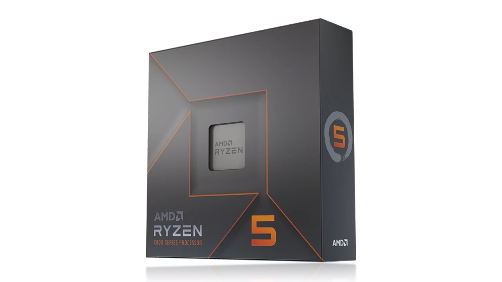CPU AMD RYZEN5 7600X AM5 4,7GHZ 6CORE BOX 32MB 64BIT 105W da ADDER