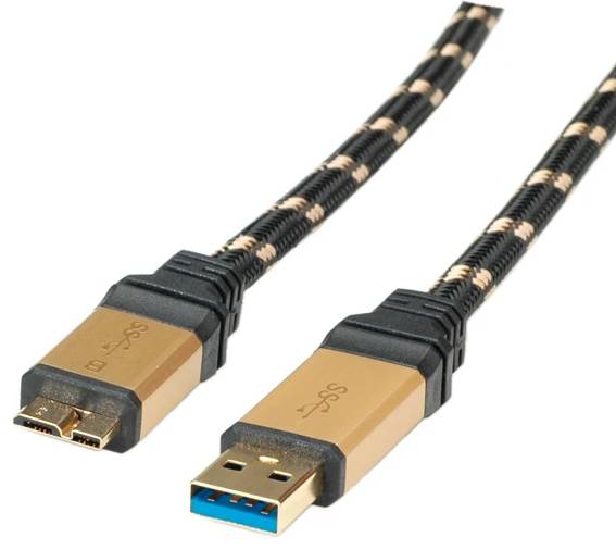 CAVO USB 3.2 A-MICRO B 0,8MT M/M USB 3.2 GEN 1 da ADDER