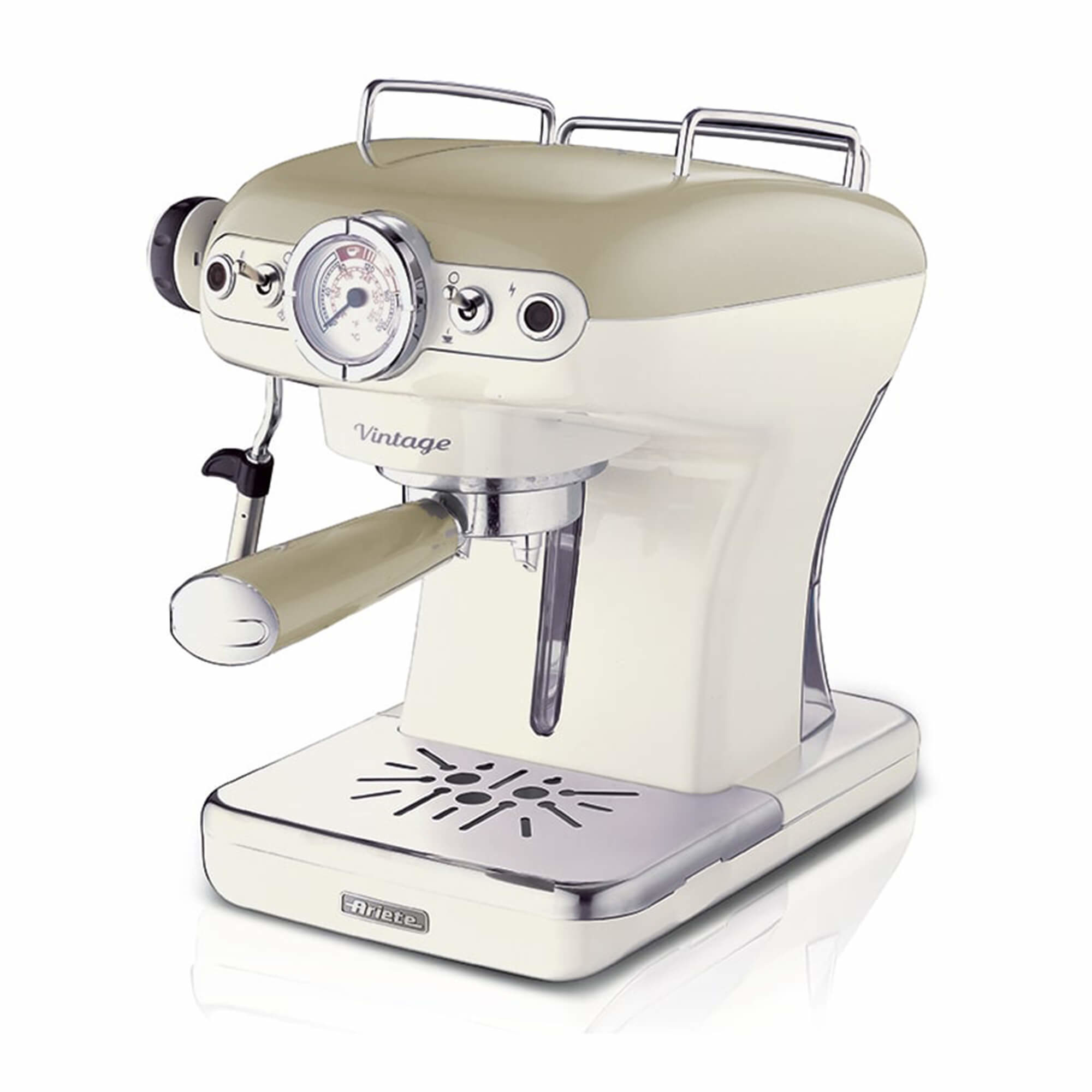 MACCHINA CAFFE ARIETE ESPRESSO 1389 VINTAGE BEIGE POLVERE E CIALDE da ADDER