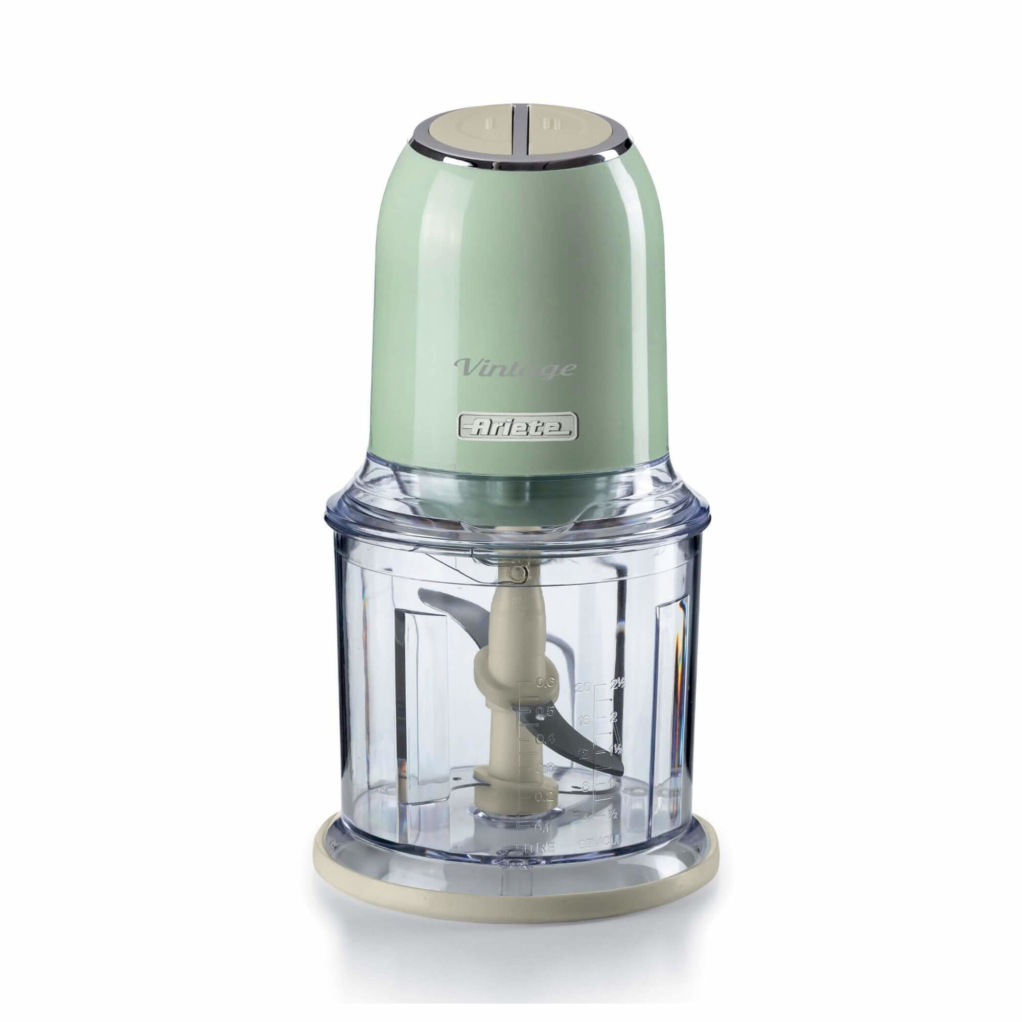 TRITATUTTO CHOPPER 400W INOX 4 LAME 600ML VERDE da ADDER