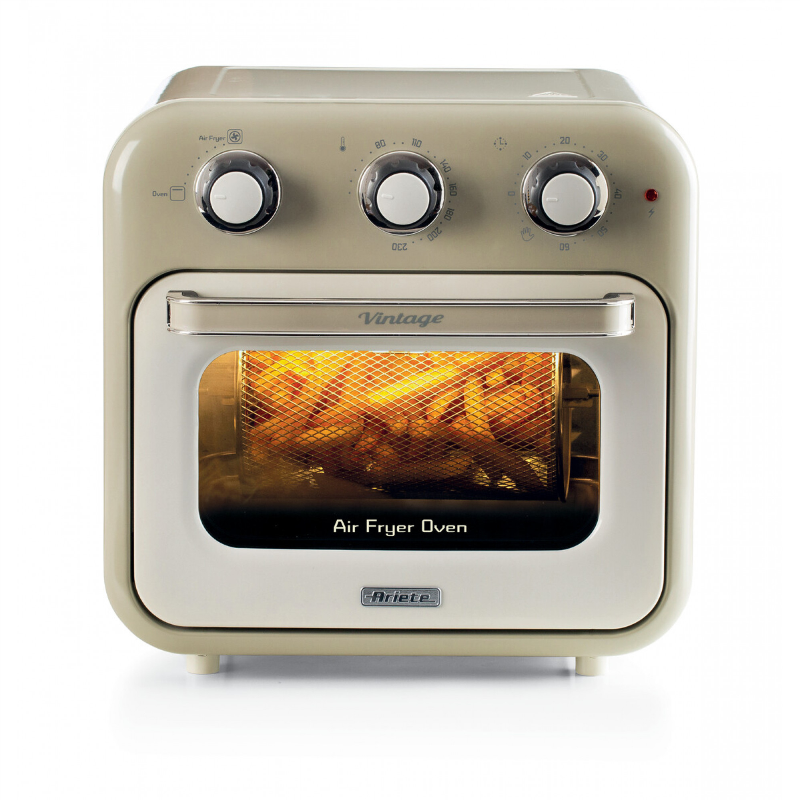 FRIGGITRICE AD ARIA   FORNO 16LITRI SERIE VINTAGE BEIGE da ADDER