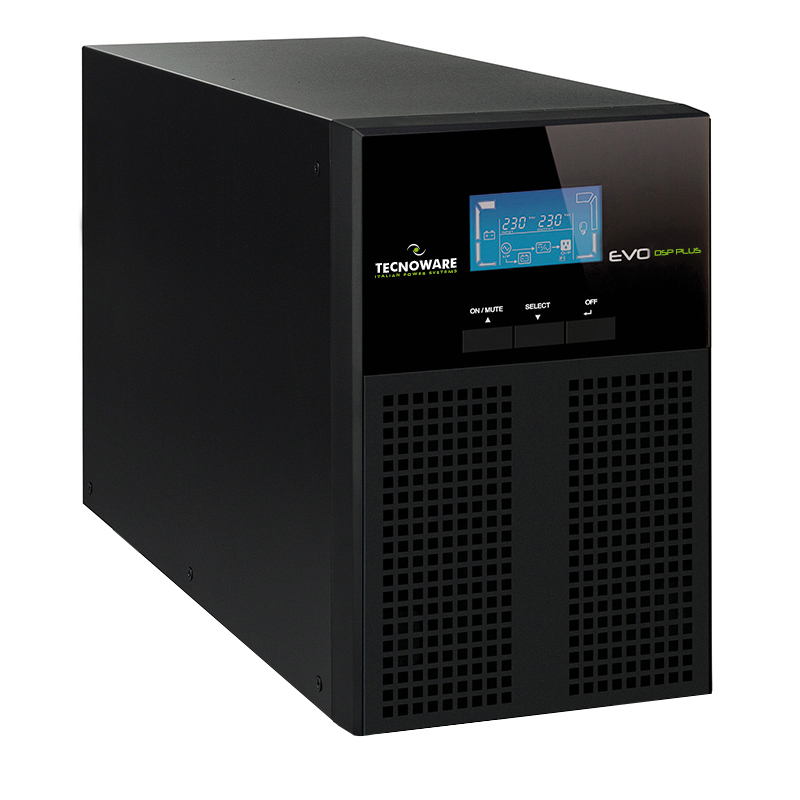 UPS 1200 VA TOWER ONLINE DSP PLUS IEC PF 0,9 TOGETHER ON da ADDER
