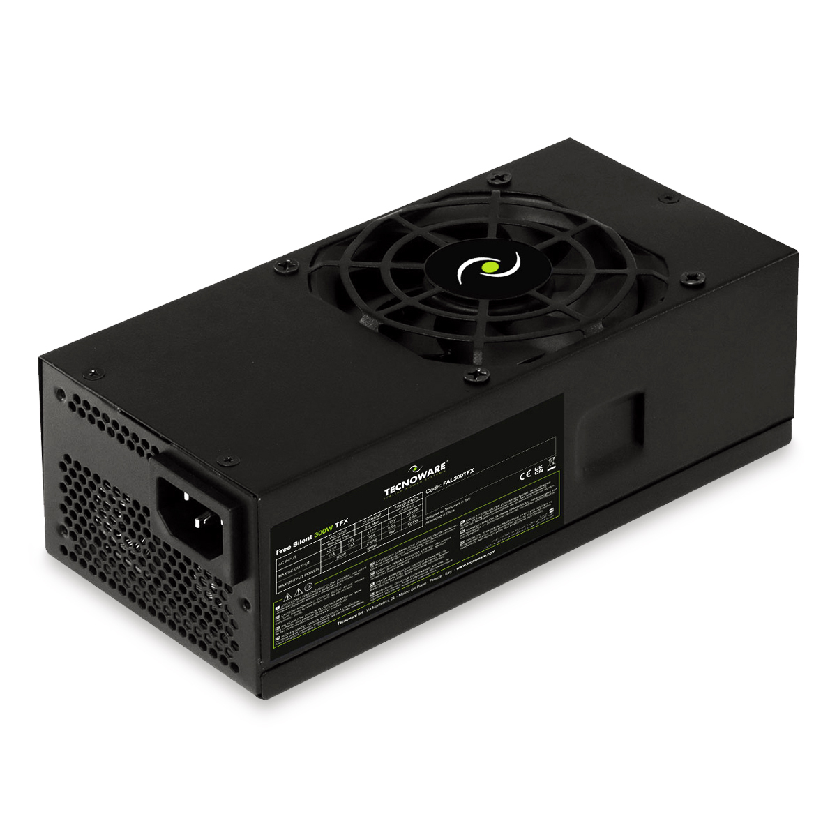 ALIMENTATORE 300W TFX FREE SILENT OFFICE 3*SATA 1*24P 1*12V da ADDER