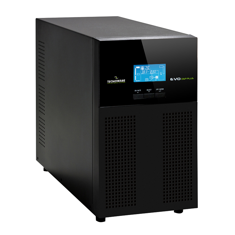 UPS 3600 VA TOWER ONLINE DSP PLUS IEC PF 0,9 5 ANNI GARAN ELETT E BAT da ADDER