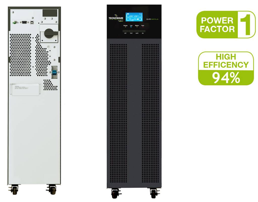 UPS 10 KVA TOWER EVO DSP PLUS ONLIN E ONLINE DSP 16 BATTERIE 12VDC 9AH da ADDER