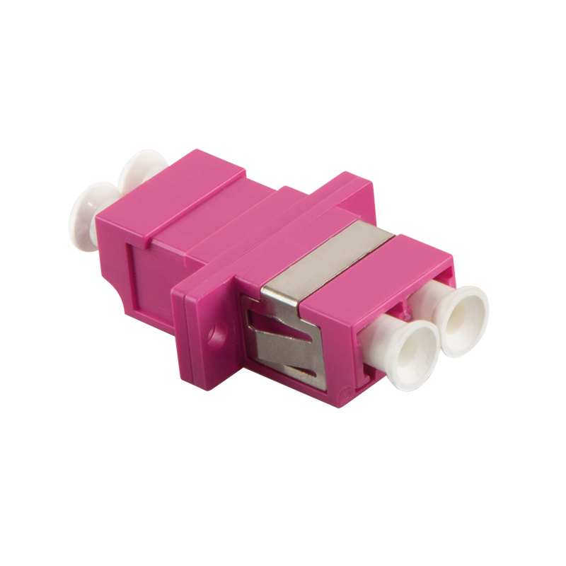 ADATTATORE FIBRA OTTICA LC/LC MULTIMODALE DUPLEX OM4 UPC da ADDER