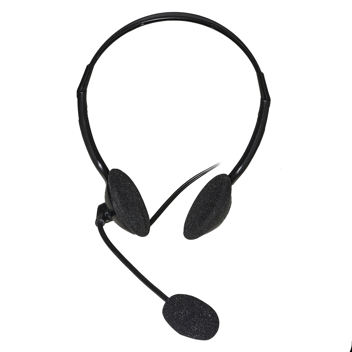 CUFFIA C/MICROFONO 3,5MM BK CONTR.VOLUME da ADDER