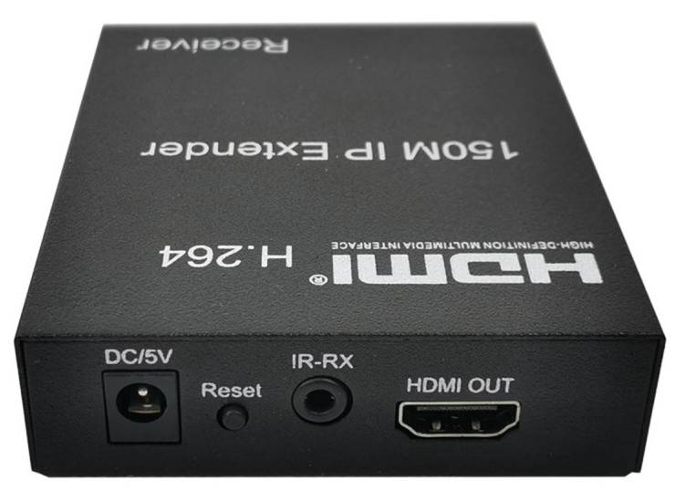 EXTENDER HDMI TRAMITE CAVO RETE CAT 5E/6 FINO 150MT COLLEG. RETE CON I da ADDER