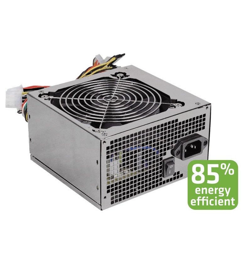 ALIMENTATORE 300W REAL POWER 85EFF 20 4PIN 4*SA 1*PA FAN 12CM CAVO40CM da ADDER