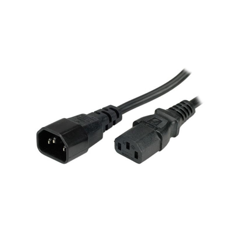 CAVO ALIMENTAZIONE 2MT M/F BK PROLUNGA ADJ C14-C13 da ADDER