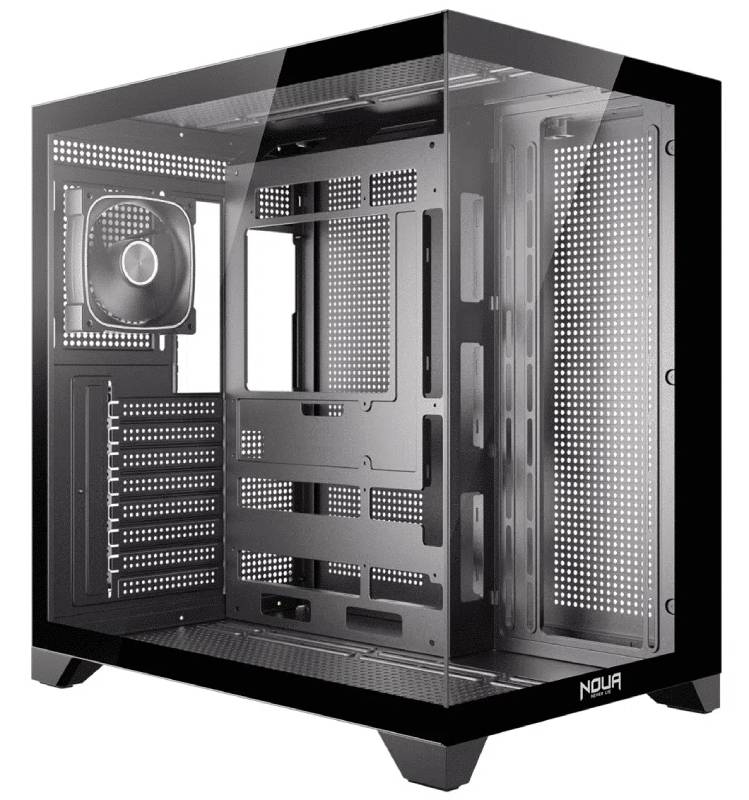 CASE ATX-TOWER NO PSU VISION ZK300 2USB3.0/2.0 1FAN ARGB F&S GLASS da ADDER