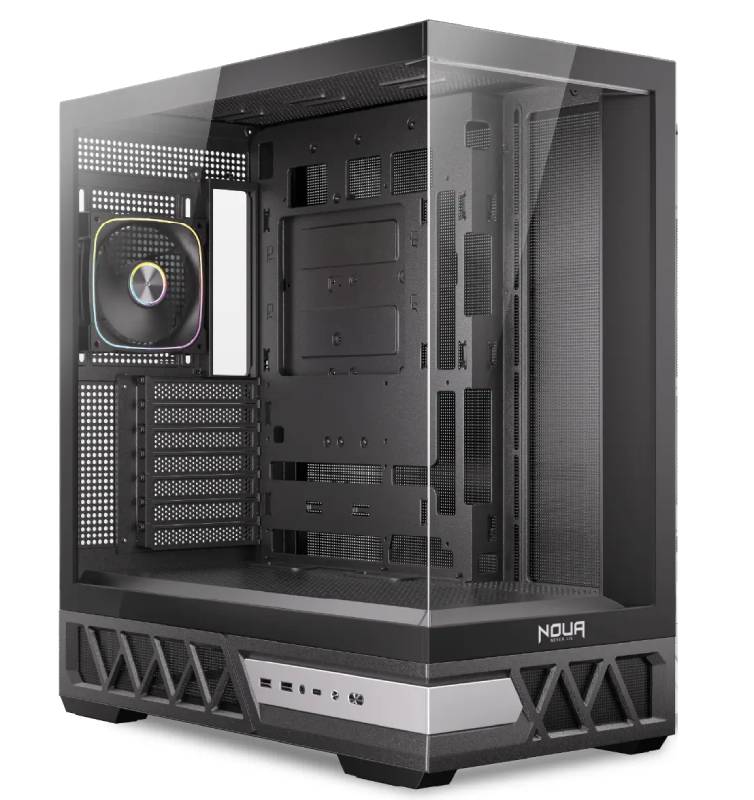 CASE ATX GAMING NO PSU ORIZON MK100 2USB3.0 1TYPE-C 1FAN ARGB F&S GLAS da ADDER