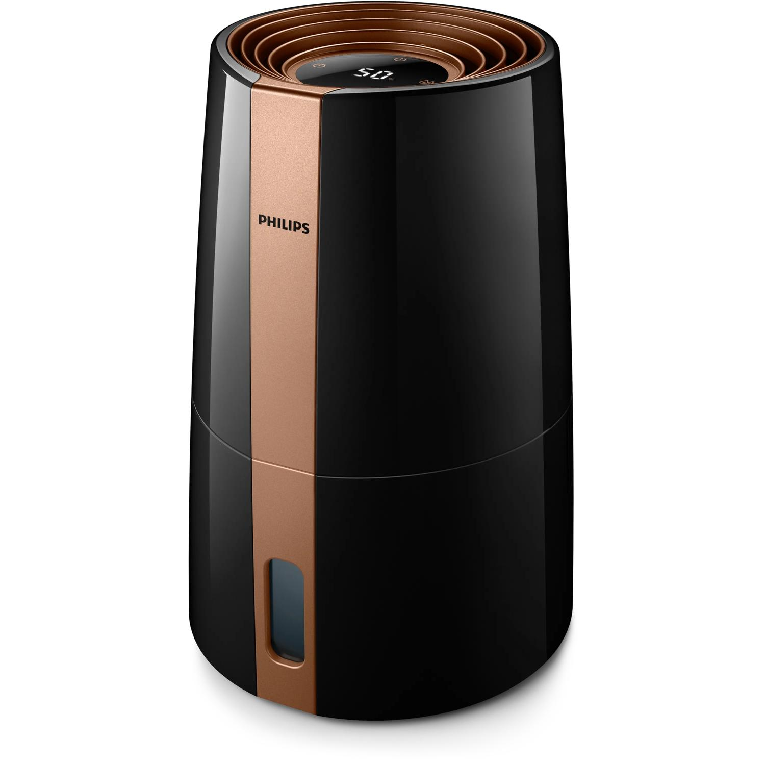 PHILIPS UMIDIFICATORE ARIA 45MQ NANO CLOUD BATTERI -99% MOD AUTO da ADDER