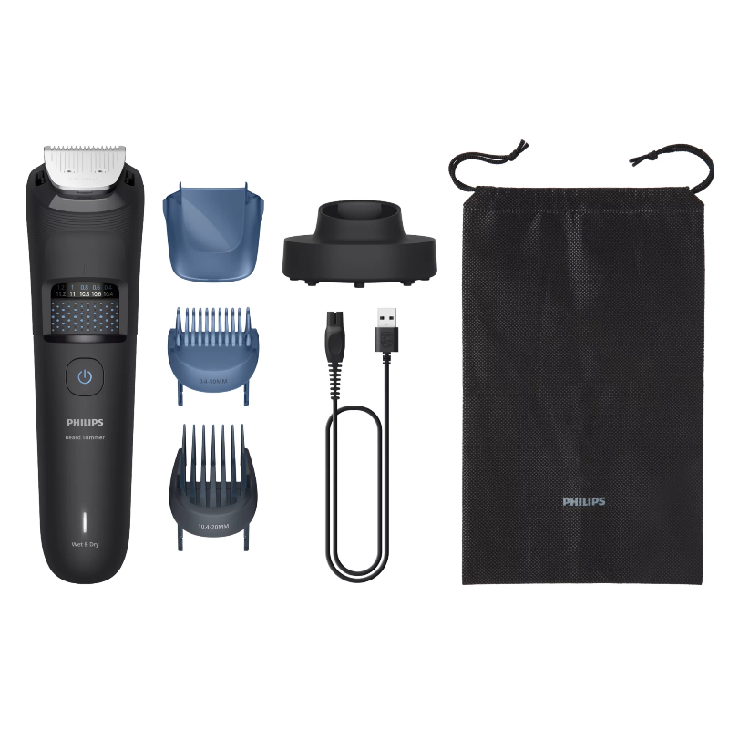 BEARDTRIMMER SERIES 5000 40 LUNGHEZ PHILIPS 0,4-20MM da ADDER
