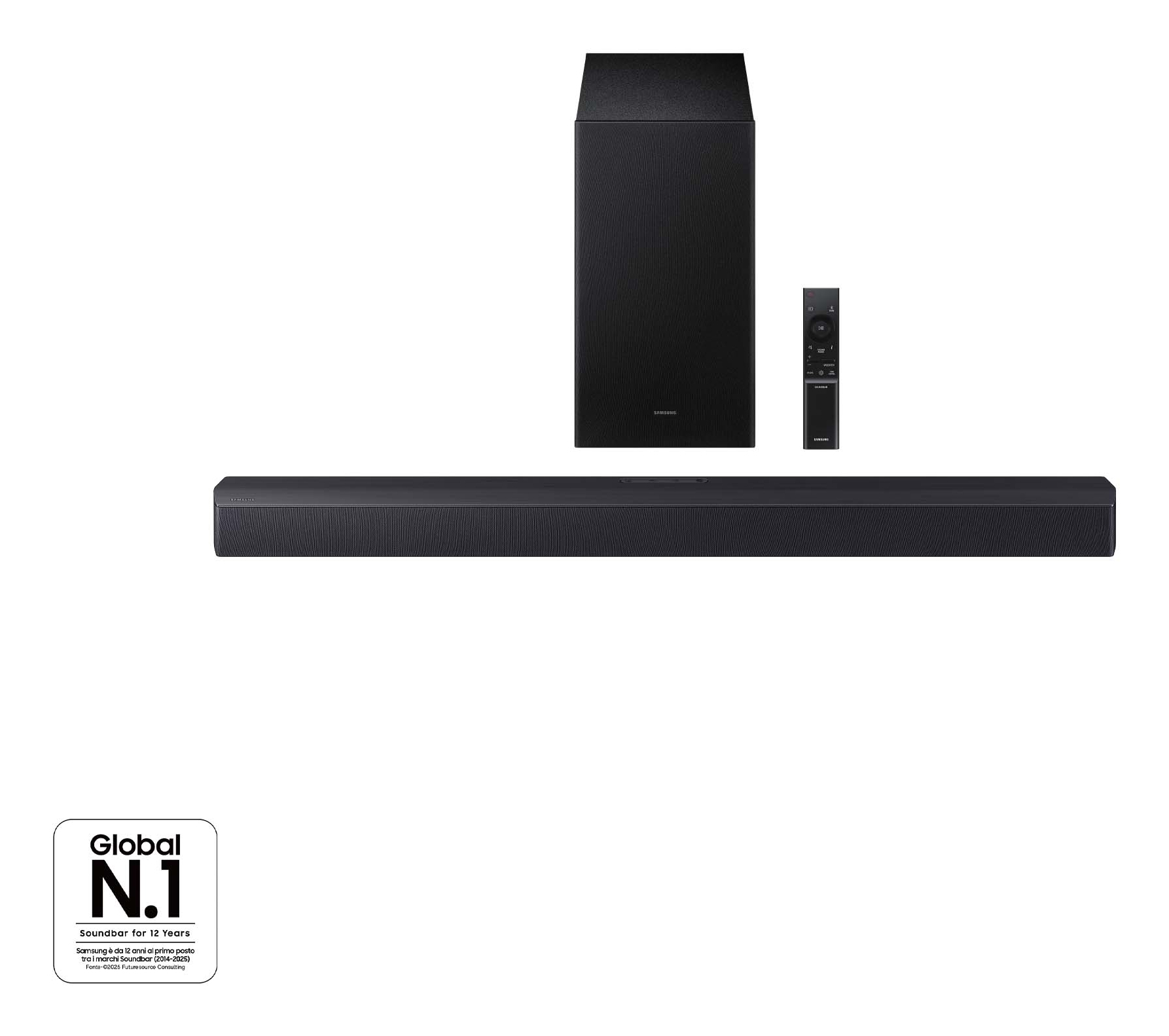 SOUNDBAR SAMSUNG 2,1 HW-B450F/ZF SOUNDBAR   SUB WIFI 220W da ADDER
